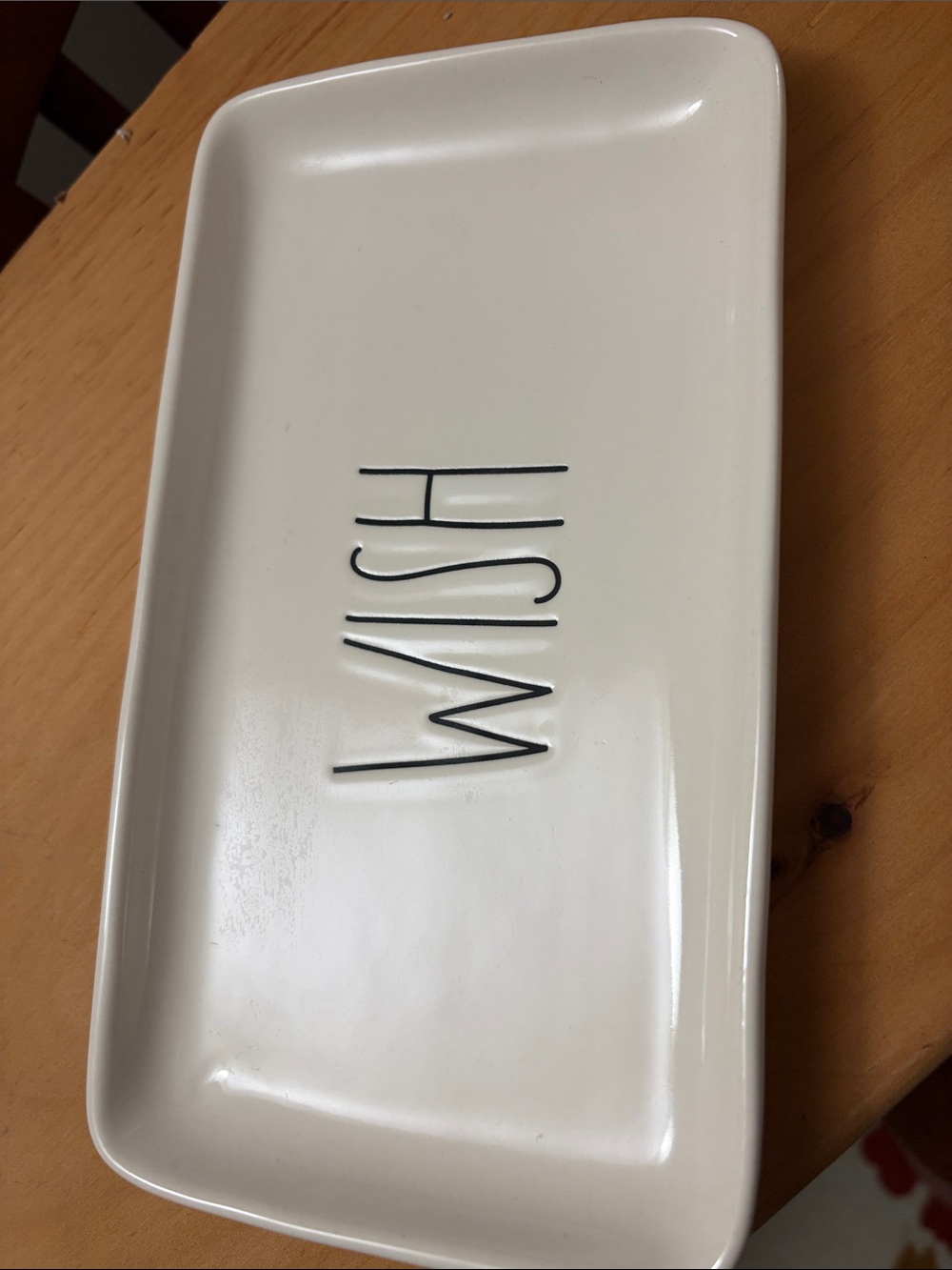 Rae Dunn WISH plate FINAL PRICE